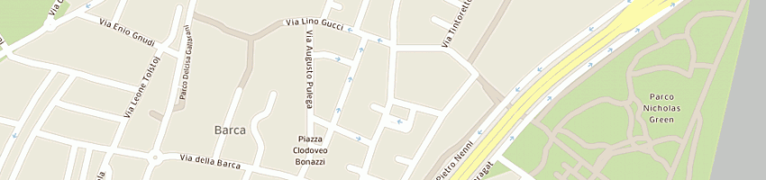 Mappa della impresa casa del materasso snc a BOLOGNA