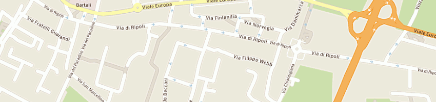 Mappa della impresa bacci ugo e figlio a FIRENZE