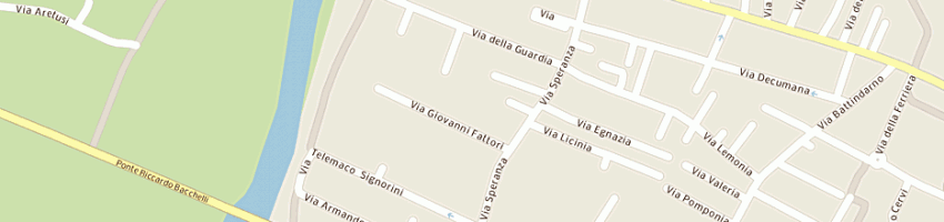 Mappa della impresa gabrielli silvano (snc) a BOLOGNA