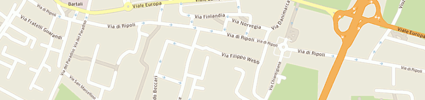 Mappa della impresa bstecnoservice a FIRENZE