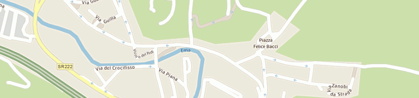 Mappa della impresa corretti monica a FIRENZE