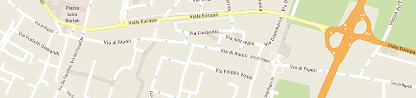 Mappa della impresa lp comunication srl a FIRENZE