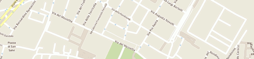 Mappa della impresa paro' di santini roberta sas a FIRENZE