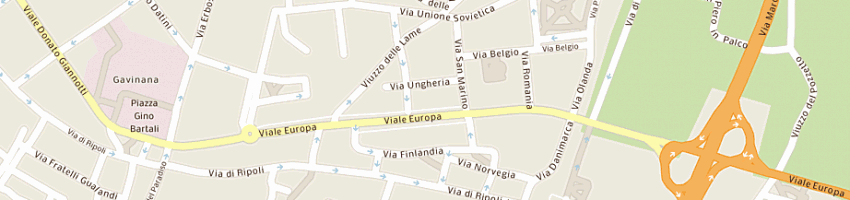Mappa della impresa non solo video sas di chirico carmine e c a FIRENZE
