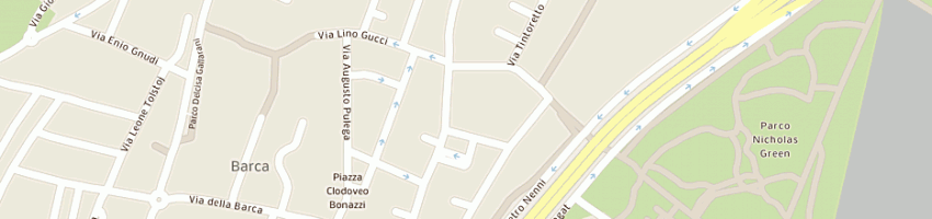 Mappa della impresa erg di carlucci franca a BOLOGNA