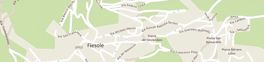 Mappa della impresa generale epurazione ambiente spa a FIESOLE