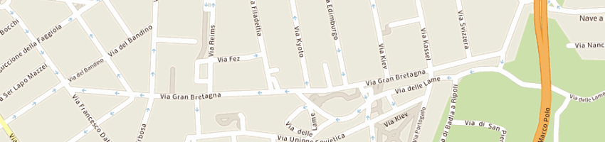 Mappa della impresa maja srl a FIRENZE