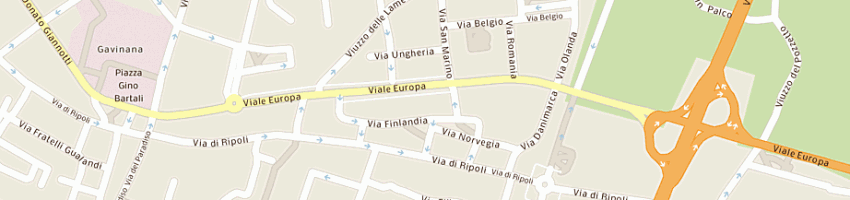 Mappa della impresa autoscuola europa e agenzia a FIRENZE