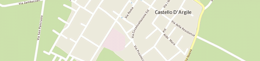 Mappa della impresa polisportiva libertas di castello d'argile a CASTELLO D ARGILE