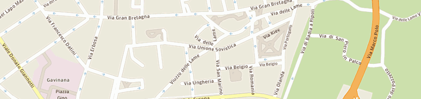 Mappa della impresa pantitex sas a FIRENZE
