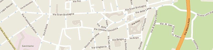 Mappa della impresa pagnini edizioni a FIRENZE