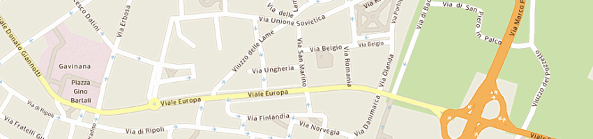 Mappa della impresa parigi international trading srl a FIRENZE
