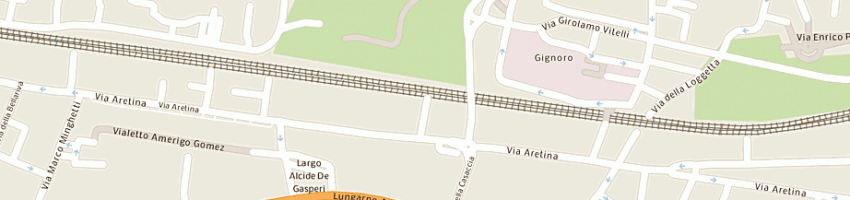 Mappa della impresa ulisse cooperativa sociale di tipo b societa' cooperativa arl a FIRENZE