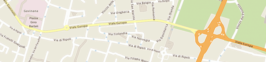 Mappa della impresa studio 80 (srl) a FIRENZE