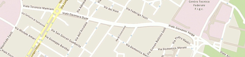 Mappa della impresa prosoft di saverio mangani a FIRENZE