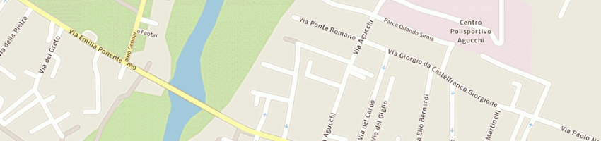 Mappa della impresa protano pietro a BOLOGNA