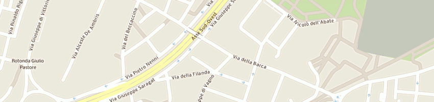 Mappa della impresa metropolis immobiliare srl a BOLOGNA