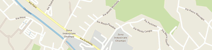 Mappa della impresa lovato fratelli di lovato leopoldo e giuseppe (snc) a CHIAMPO