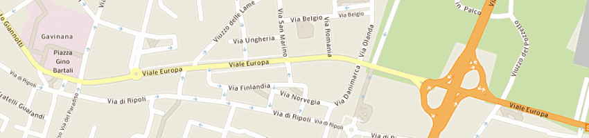 Mappa della impresa emmecar srl a FIRENZE