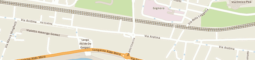 Mappa della impresa bticino spa a FIRENZE