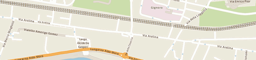 Mappa della impresa elettrauto turini enzo a FIRENZE