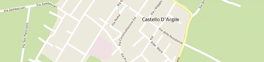 Mappa della impresa lo casto stefano a CASTELLO D ARGILE