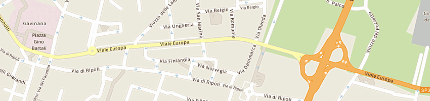Mappa della impresa piani marco francioni lorenzo tozzi alessandro bacci marco snc a FIRENZE
