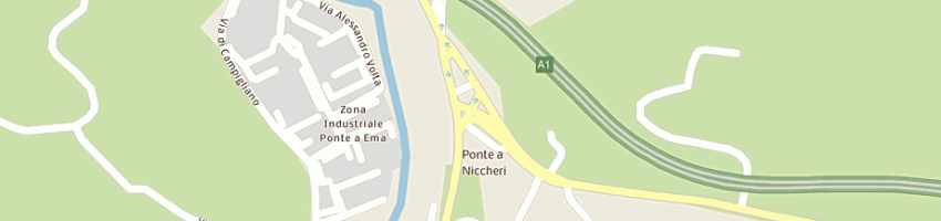 Mappa della impresa cassi luigina a BAGNO A RIPOLI