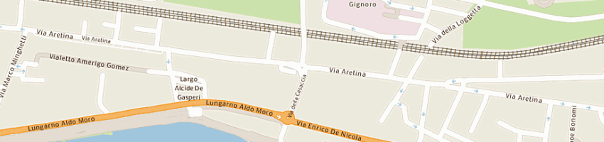 Mappa della impresa sara' paolo autotrasporti a FIRENZE