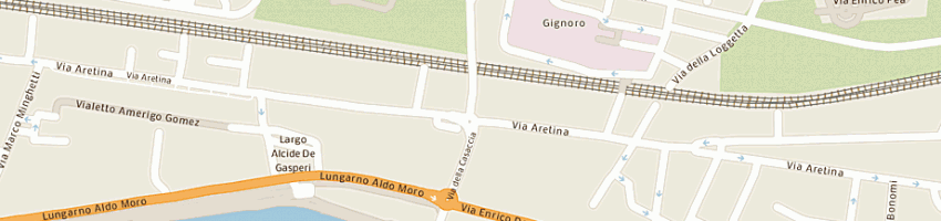 Mappa della impresa manni roberto a FIRENZE