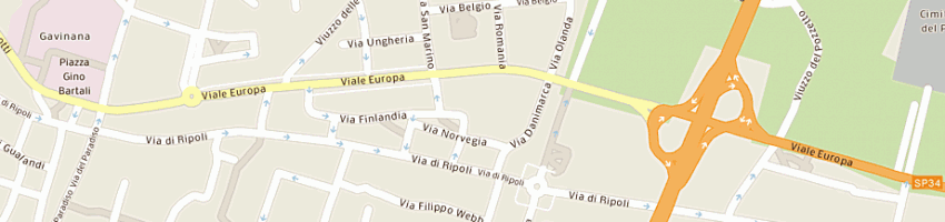 Mappa della impresa medi service group di belli roberto a FIRENZE