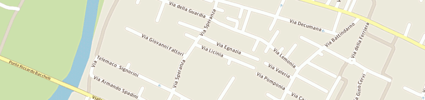 Mappa della impresa vannini mauro a BOLOGNA