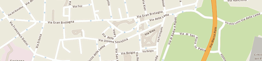 Mappa della impresa toscana promoters srl a FIRENZE