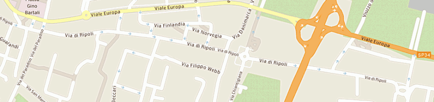 Mappa della impresa beudo' riccardo a FIRENZE