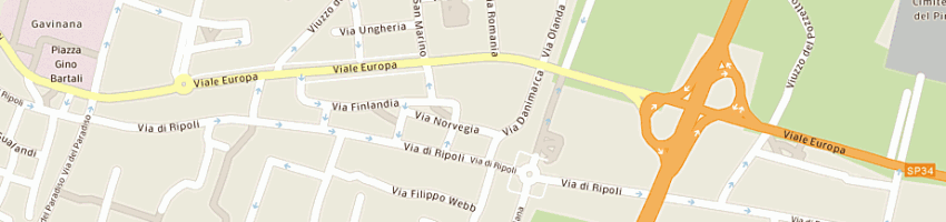 Mappa della impresa becci roberto a FIRENZE