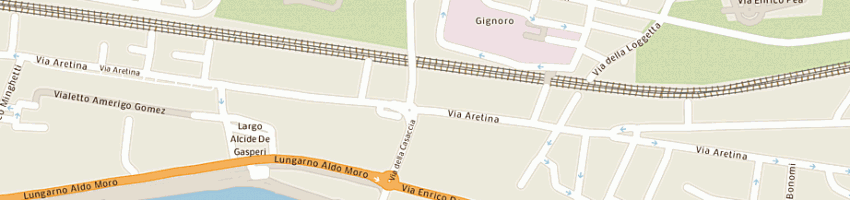 Mappa della impresa ristorante grande mondo di wang guofang e c snc a FIRENZE