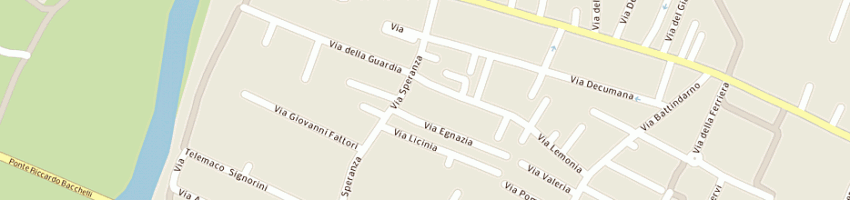Mappa della impresa borri rappresentanze sas di borri alessandro e co a BOLOGNA