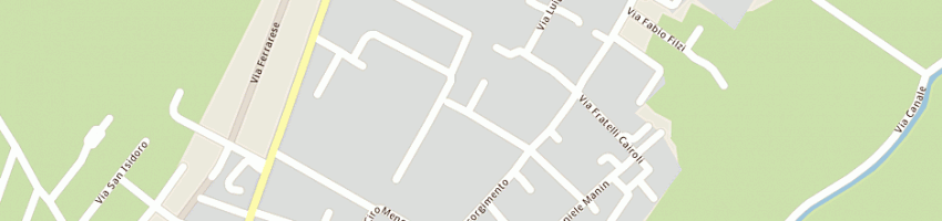 Mappa della impresa flli passerini sas a CENTO
