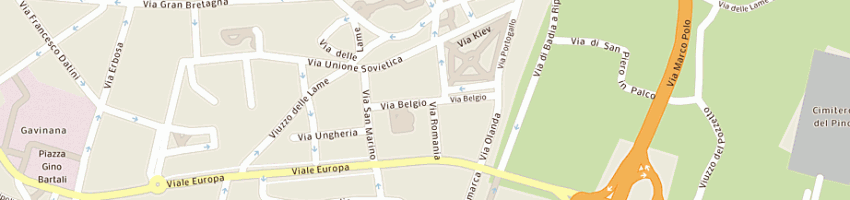 Mappa della impresa venturini luigi a FIRENZE