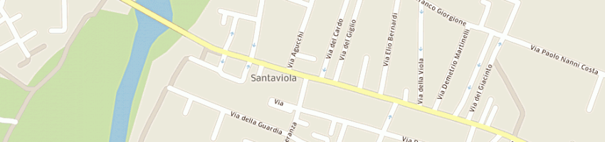 Mappa della impresa flli menci di menci salvatore e c snc a BOLOGNA