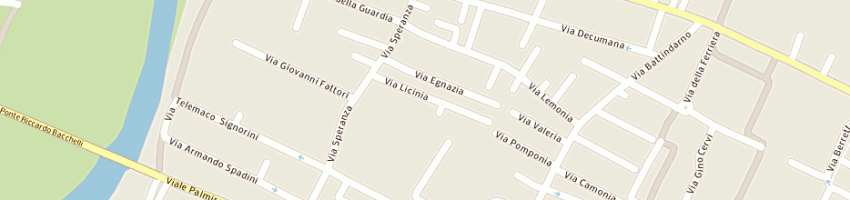 Mappa della impresa bassi vittorio agente di commercio a BOLOGNA