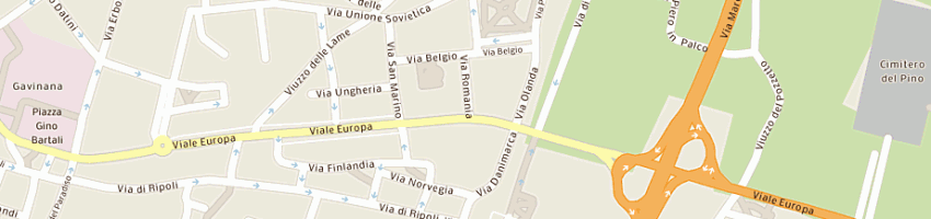 Mappa della impresa oscar srl a FIRENZE