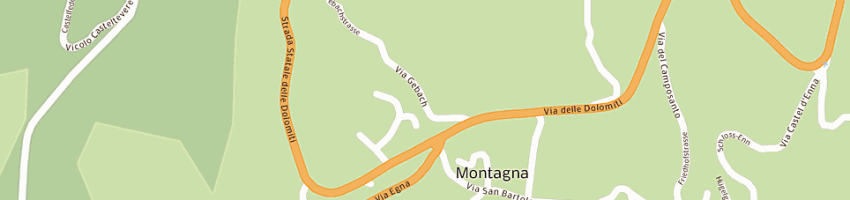Mappa della impresa franzelin vigil a MONTAGNA
