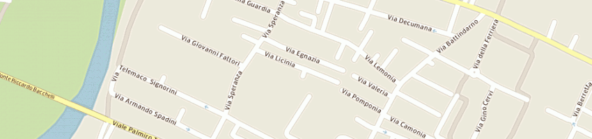Mappa della impresa luciani e gelli snc di luciani ge gelli m a BOLOGNA