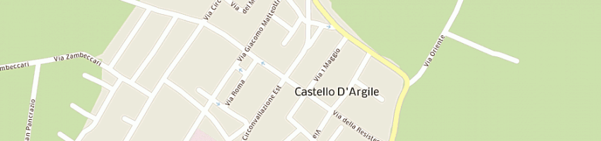 Mappa della impresa resca pierpaolo a CASTELLO D ARGILE