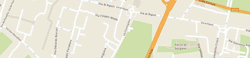 Mappa della impresa idraulico frizzi snc a FIRENZE