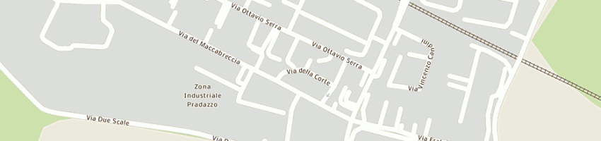 Mappa della impresa bizzarri william a CALDERARA DI RENO