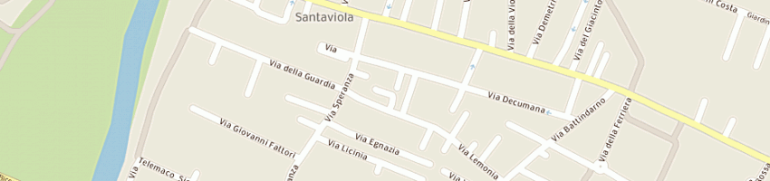 Mappa della impresa ambulatorio veterinario rossi wyler e degli esposti a BOLOGNA
