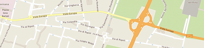 Mappa della impresa diesse sas di cambi sergio e c a FIRENZE