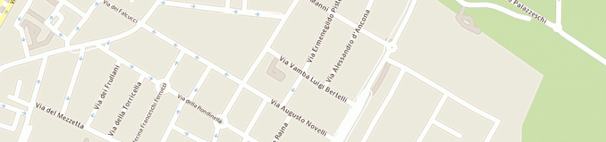 Mappa della impresa studio impianti nocentini sandro a FIRENZE